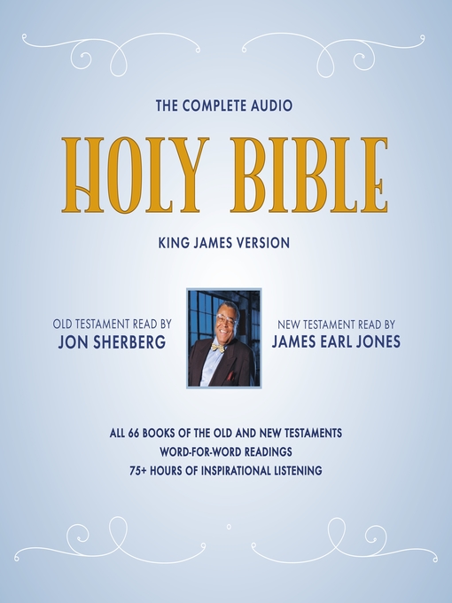 Title details for The Complete Audio Holy Bible, King James Version by James Earl Jones - Wait list